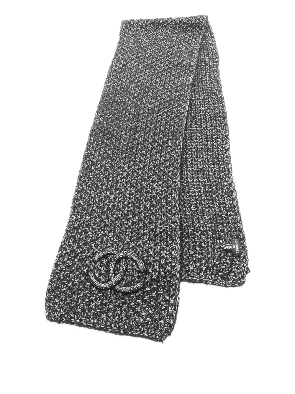 CHANEL Pre-Owned écharpe Cocomark (1986-1988) | gris | Image 1
