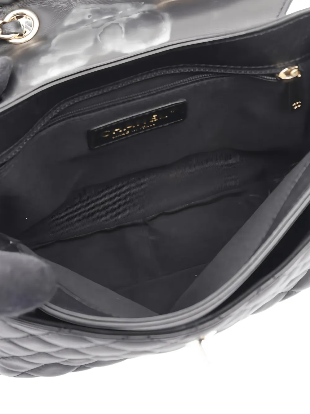 Pre-owned Chanel 2018-2019 Lovely Day Square Flap Shoulder Bag In Black