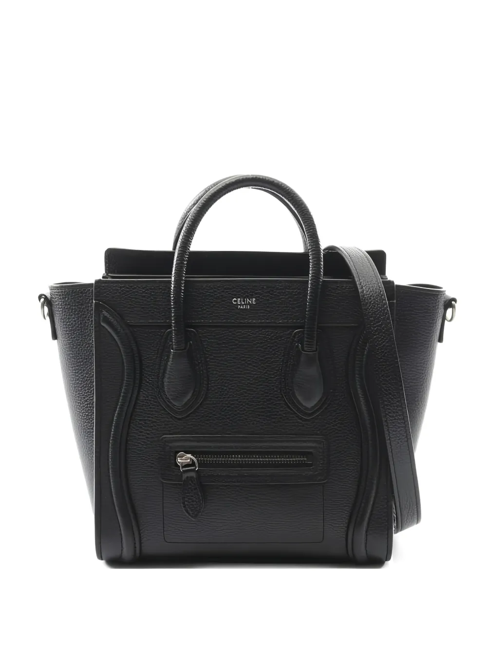 CELINE Pre-owned 2010s Luggage Nano Handbag In Black