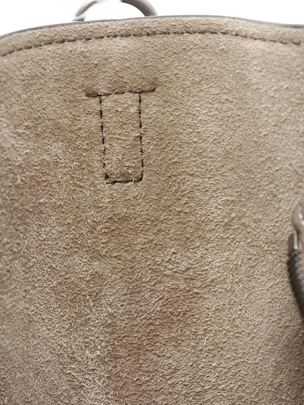 CELINE Pre-owned 2010s Nano Leather Tote Bag In Gray