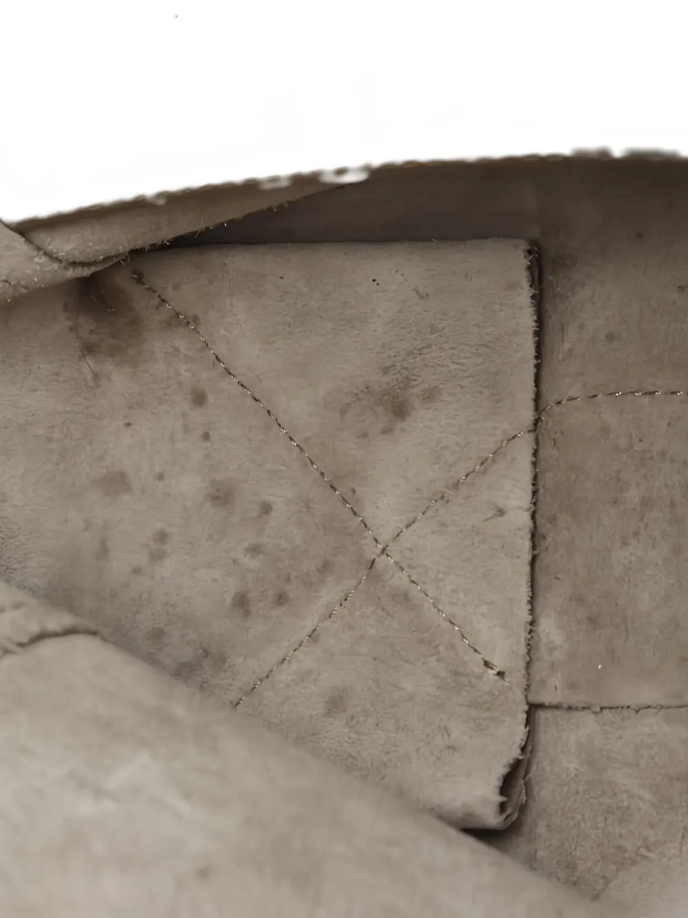 CELINE Pre-owned Small Vertical Cabas Leather Tote Bag In Neutral