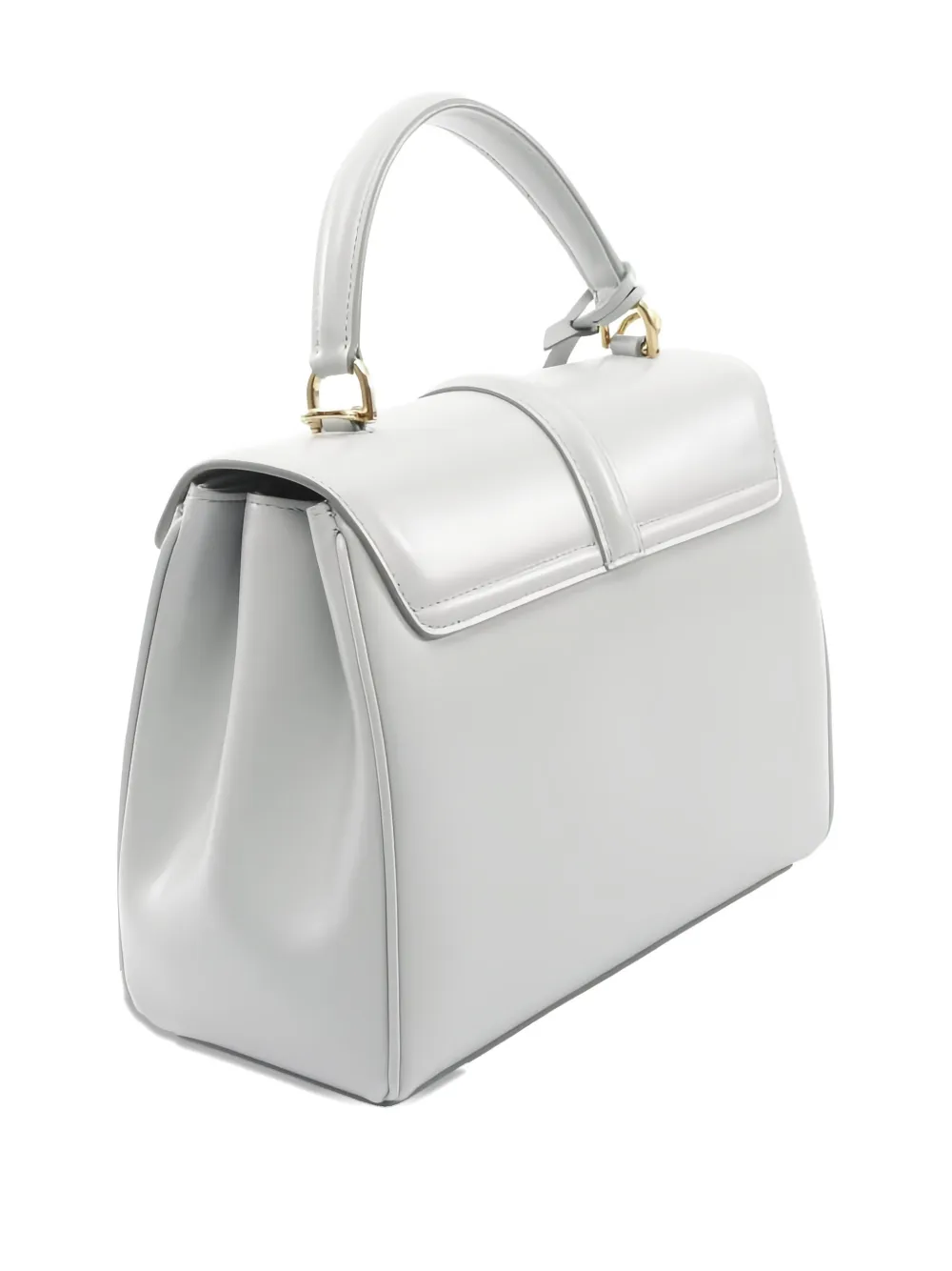 CELINE Pre-owned 2010s Leather Small Tote Bag In Gray