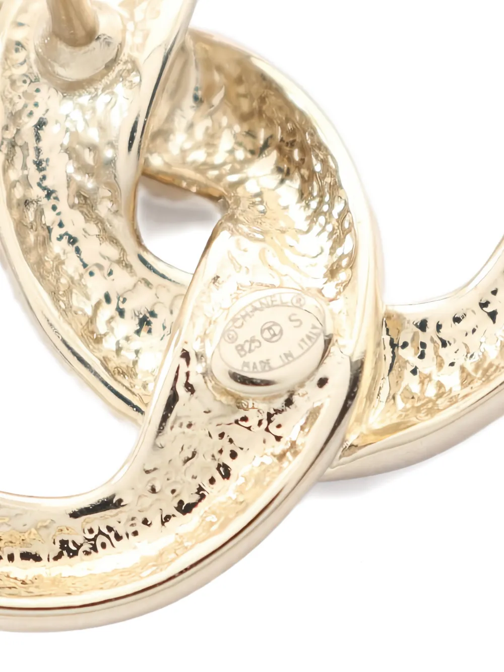 CHANEL Pre-owned Coco Mark Earrings In Gold
