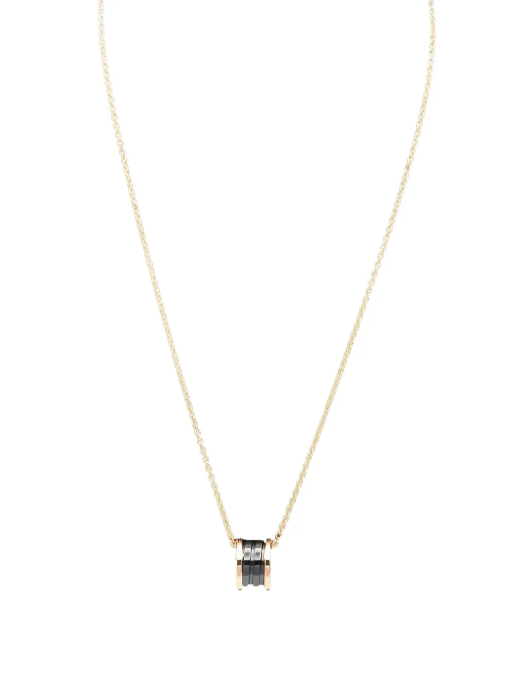 Bvlgari Pre-Owned collar B.zero1 en oro rosa de 18kt | rosado | Image 1