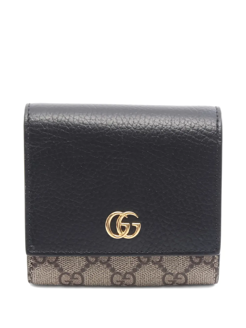 Gucci Pre-Owned 2010s GG Marmont bi-fold wallet | Black | Image 1