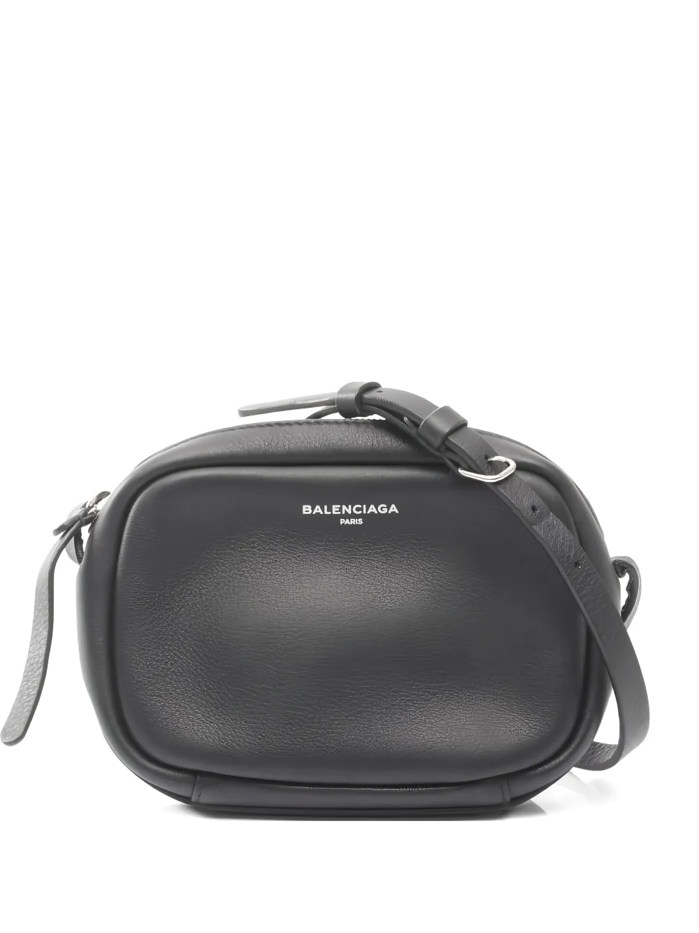 Click to view more detailed imagery on our partner's website Pre-owned Balenciaga Everyday Camera Leather Cross Body Bag In Black