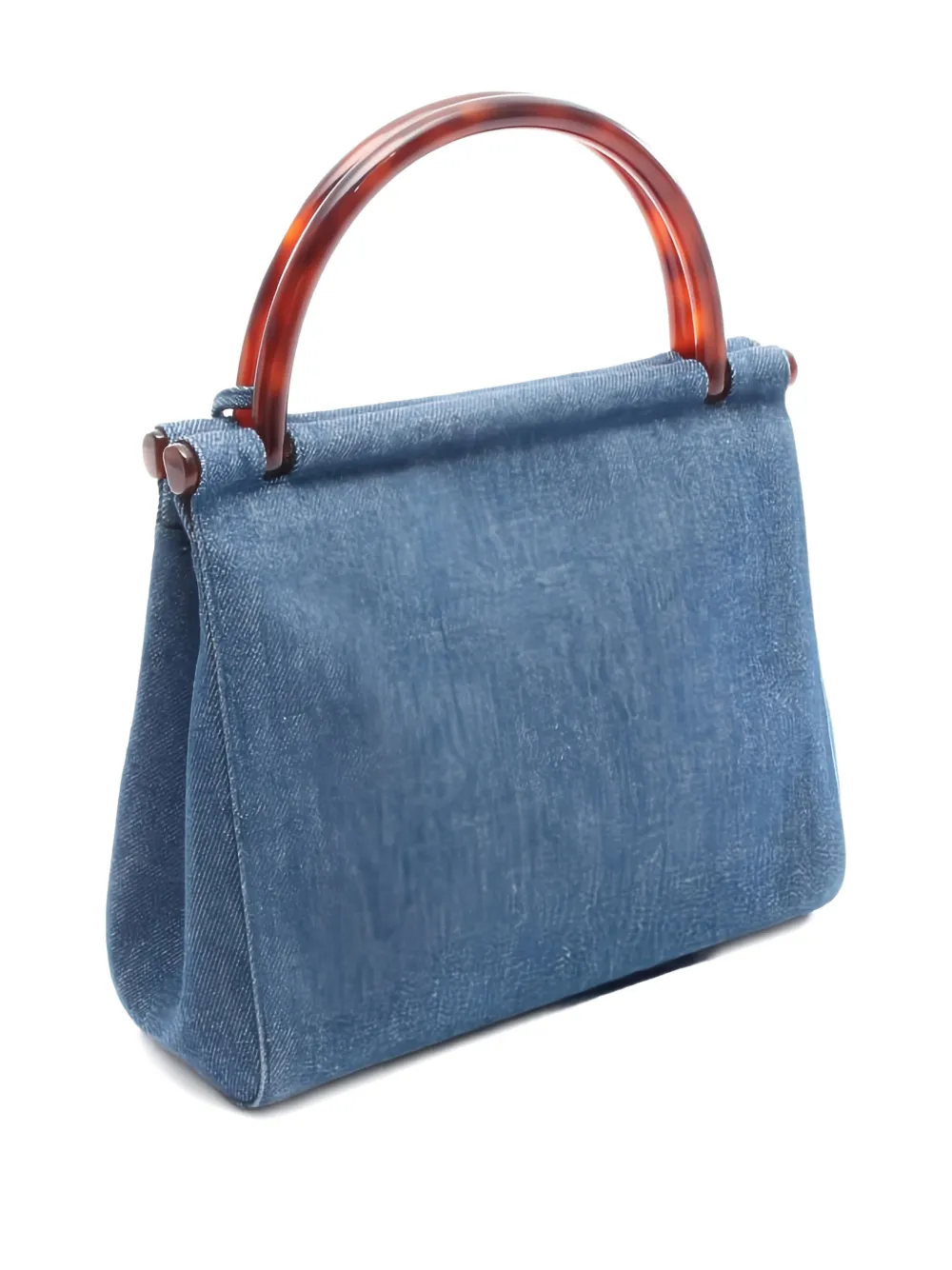 Pre-owned Chanel 1997-1999 Denim Handbag In Blue