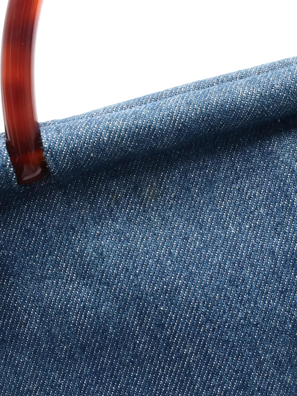 Pre-owned Chanel 1997-1999 Denim Handbag In Blue