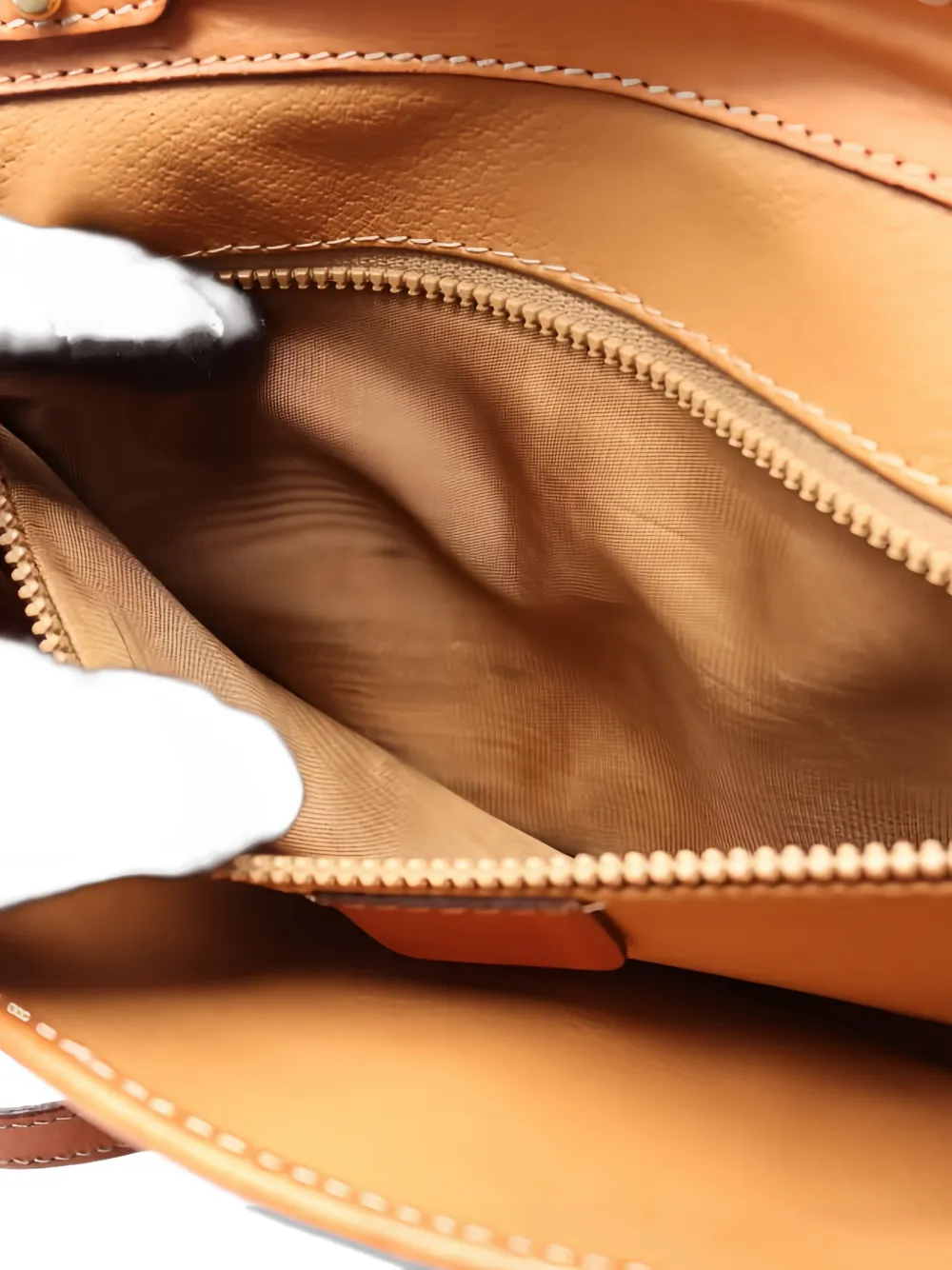 CELINE Pre-owned 2000s Macadam Pattern Shoulder Bag In Brown