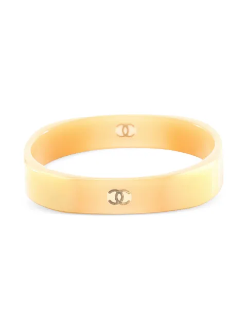 CHANEL Pre-Owned 1986-1988 CC-logo bangle
