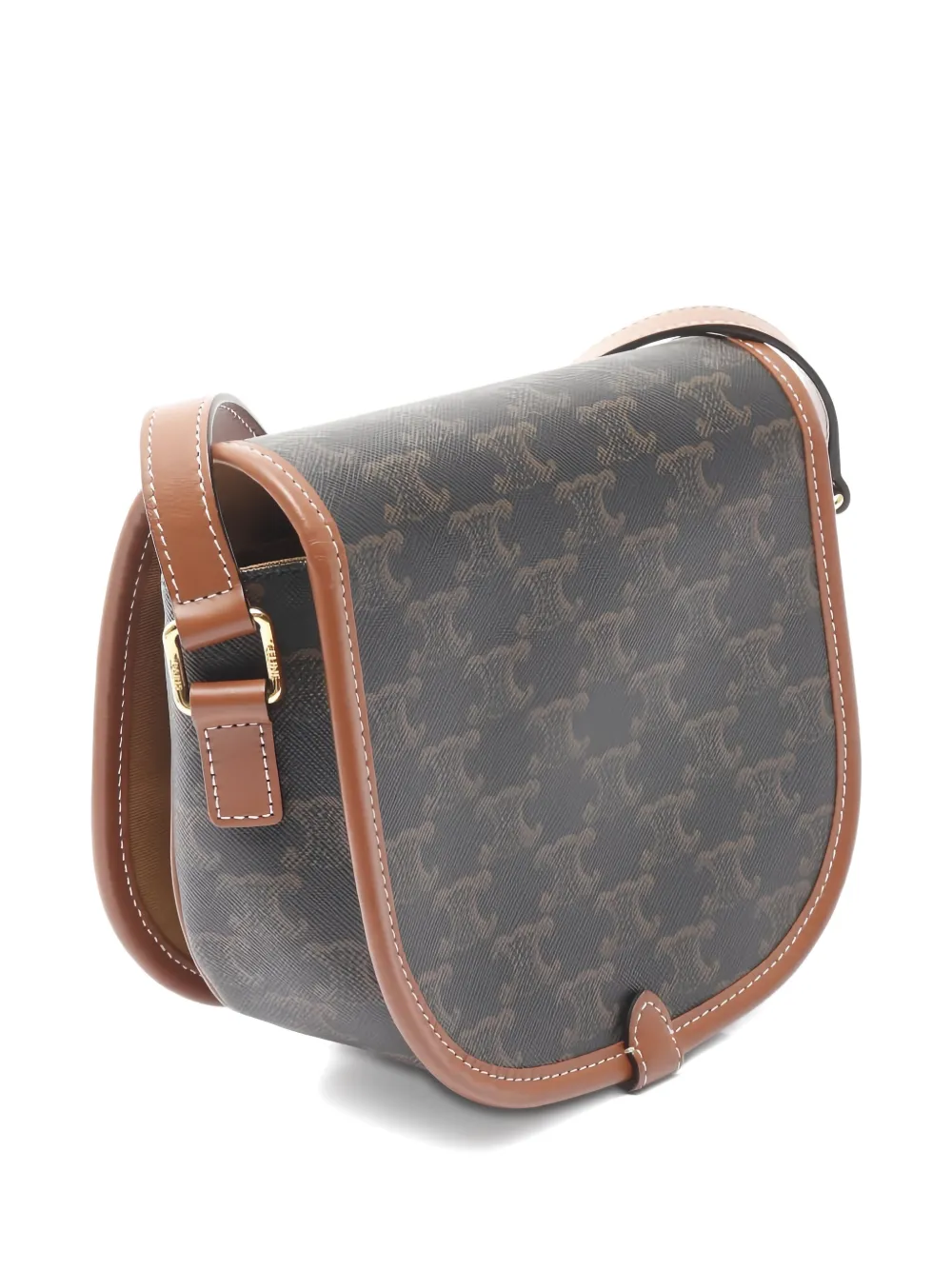 Celine Pre-Owned 2010s medium Folco Triomphe-pattern shoulder bag | Image 2