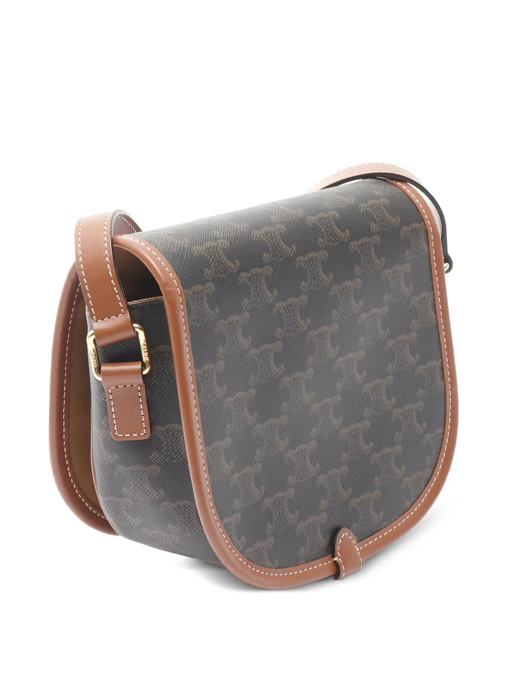 Celine Pre-Owned 2010s medium Folco Triomphe-pattern shoulder bag | Image 2