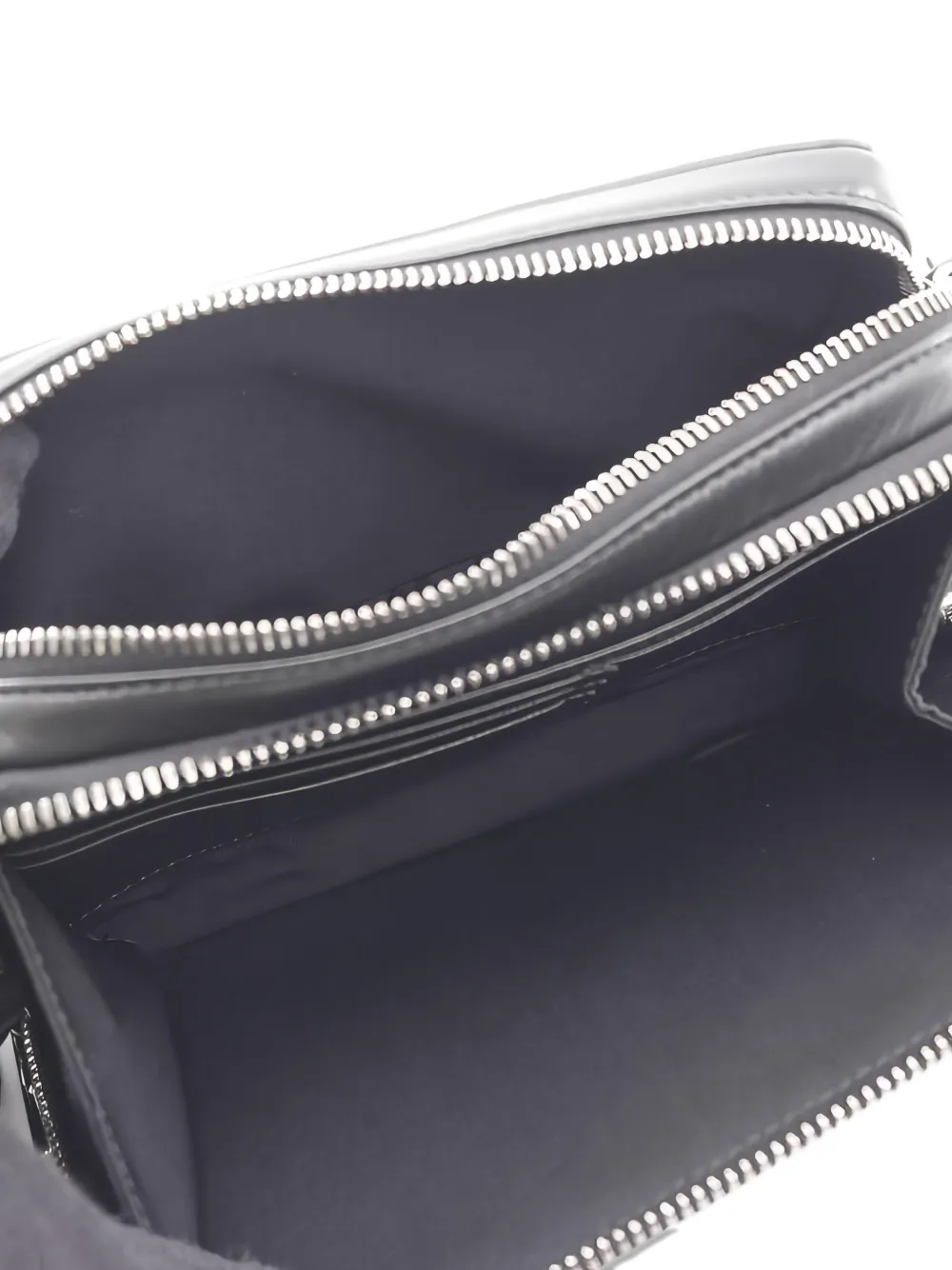 2010s Geometric-Pattern Messenger Bag