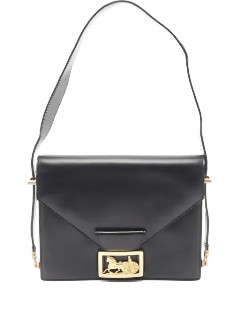 Celine Pre-Owned 2000s Sulky horse carriage-detail leather shoulder bag