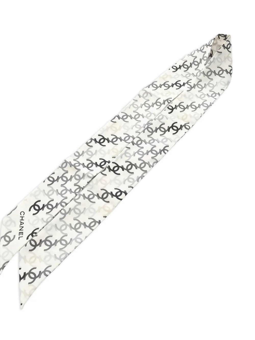 CHANEL Pre-Owned 1986-1988 CC all-over pattern scarf | Image 2