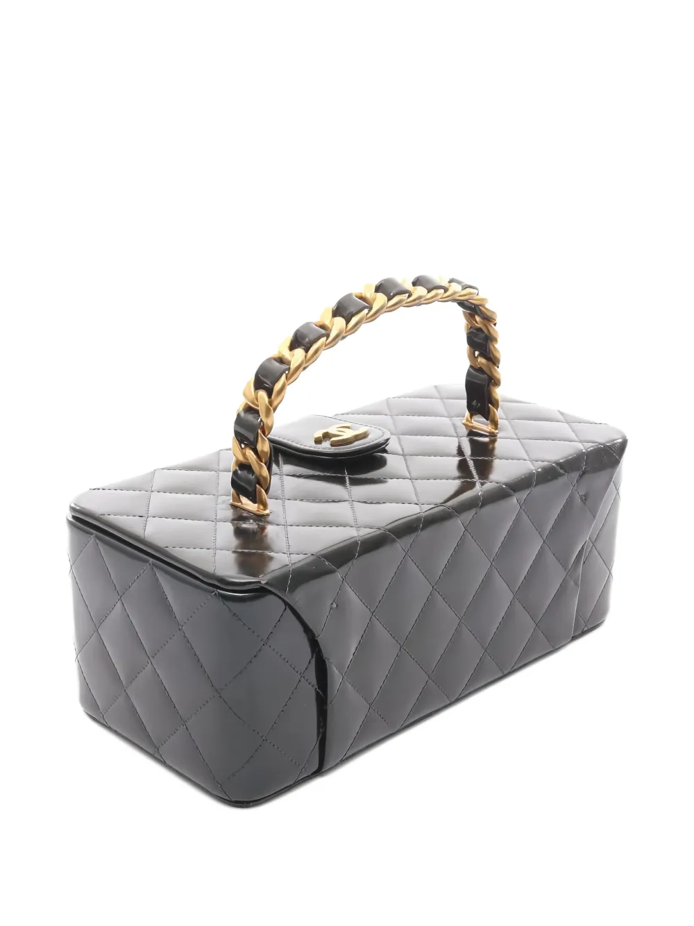 CHANEL Pre-Owned 1994-1996 Matelassé quilted vanity bag | Image 2