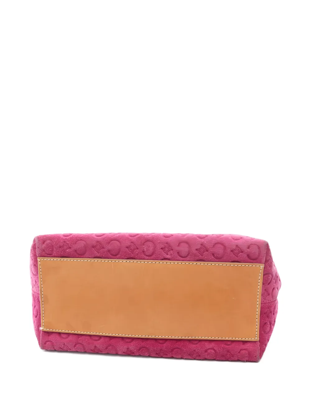 CELINE Pre-owned Monogram-pattern Shoulder Bag In Pink