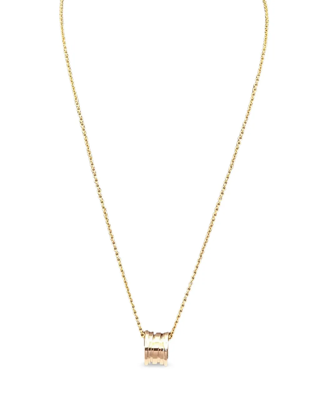 Bvlgari Pre-Owned engraved-logo necklaces | Gold | Image 1