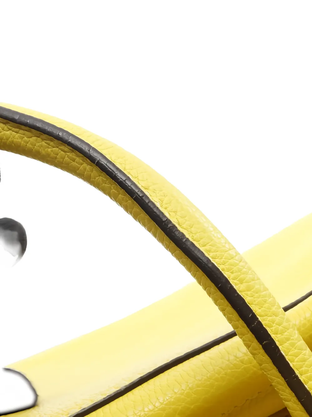 CELINE Pre-owned 2000s Mini Shopper Leather Tote Bag In Yellow