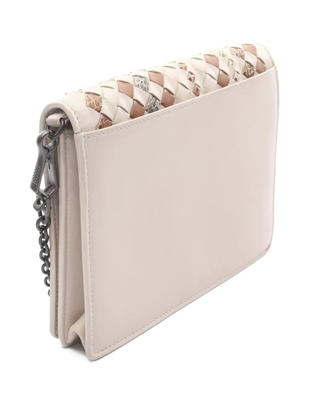 Bottega Veneta Pre-Owned 2000s intrecciato chain wallet | Pre-Owned | Image 2