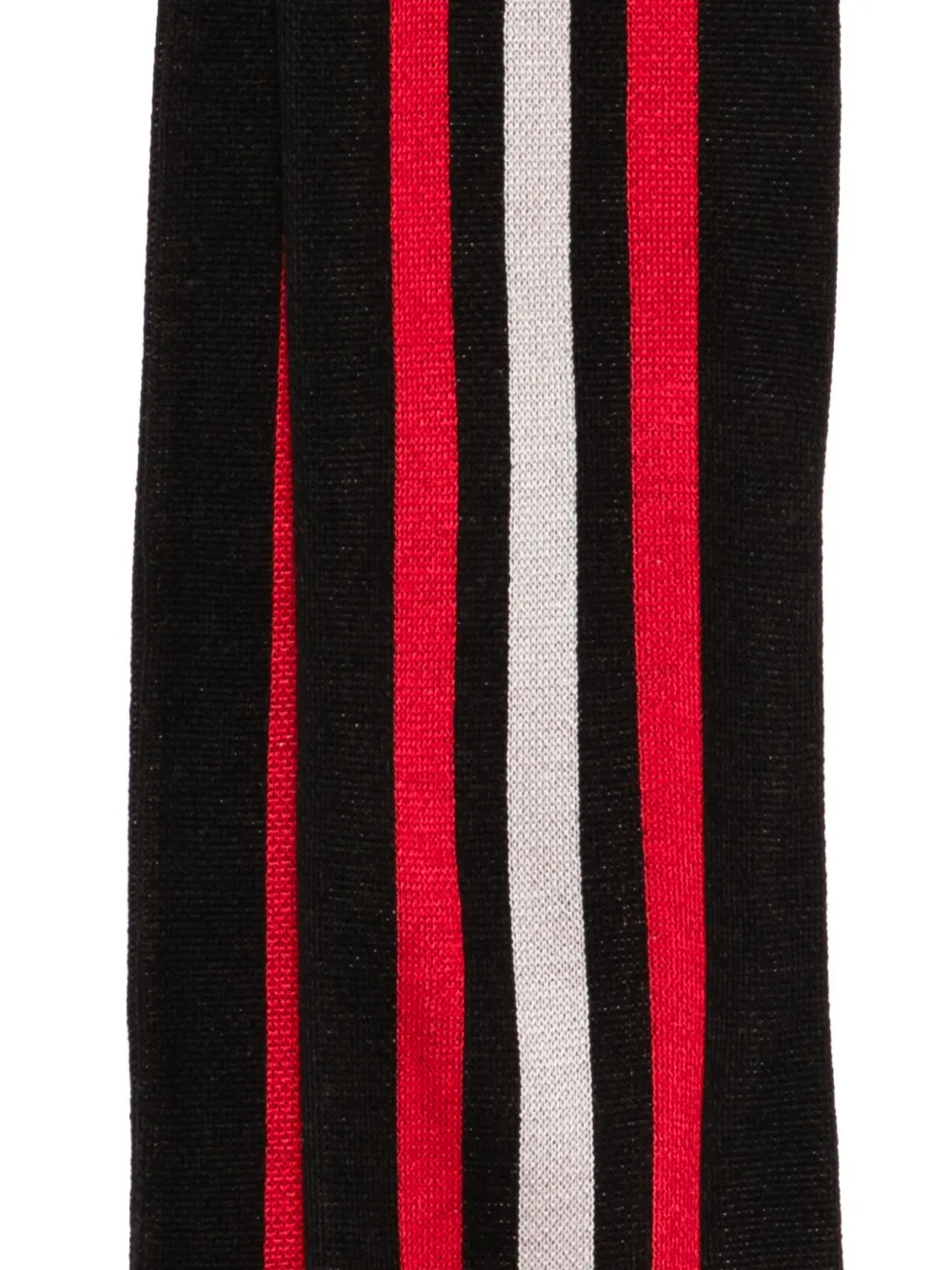 Adidas Originals X Avavav Souvenir Striped Fringed Scarf In Black