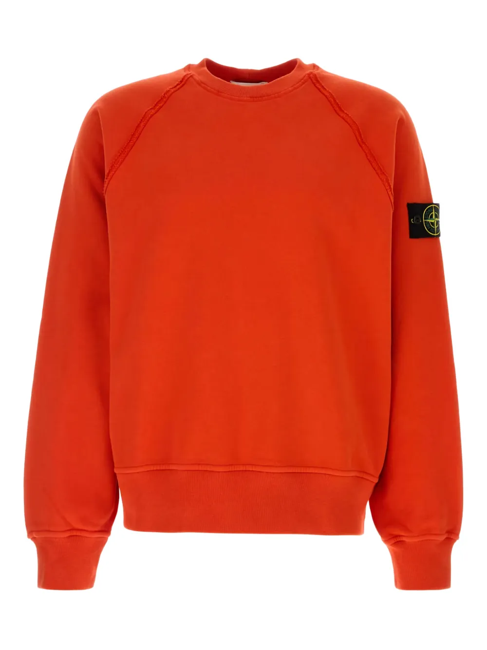 Stone Island sudadera con mangas raglán | naranja | Image 1