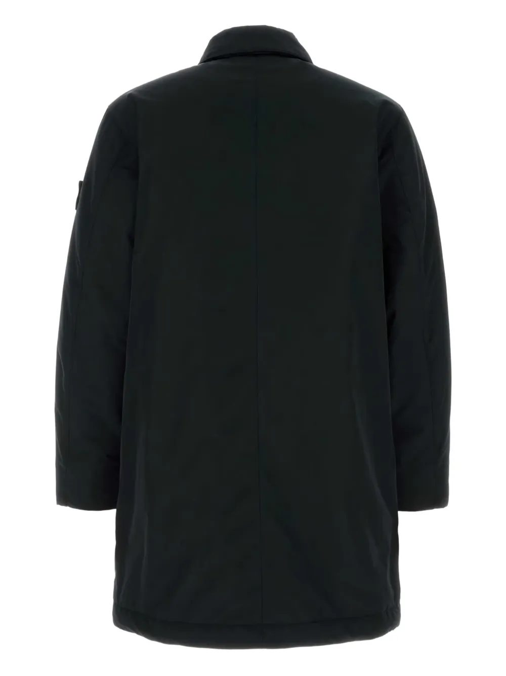 Stone Island buttoned Capospalla Lungo coat | Single Breasted Coats | Image 2