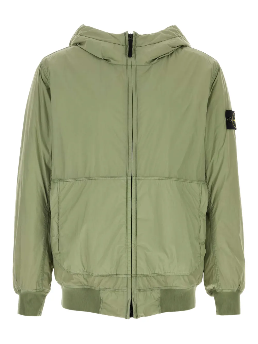 Stone Island chamarra con cierre y capucha | verde | Image 1