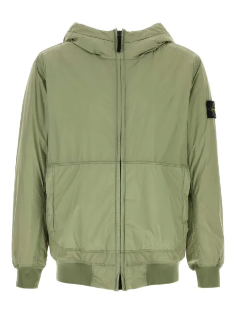 Stone Island hooded zip-up jacket