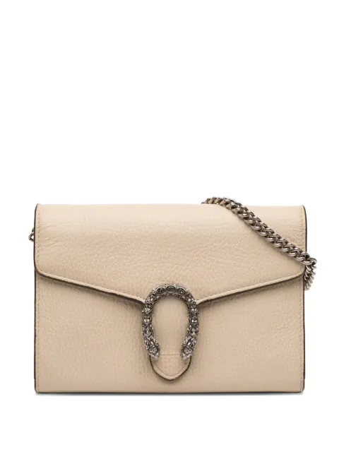 Gucci Pre-Owned 2016-2025 Mini Leather Dionysus Wallet on Chain crossbody bag