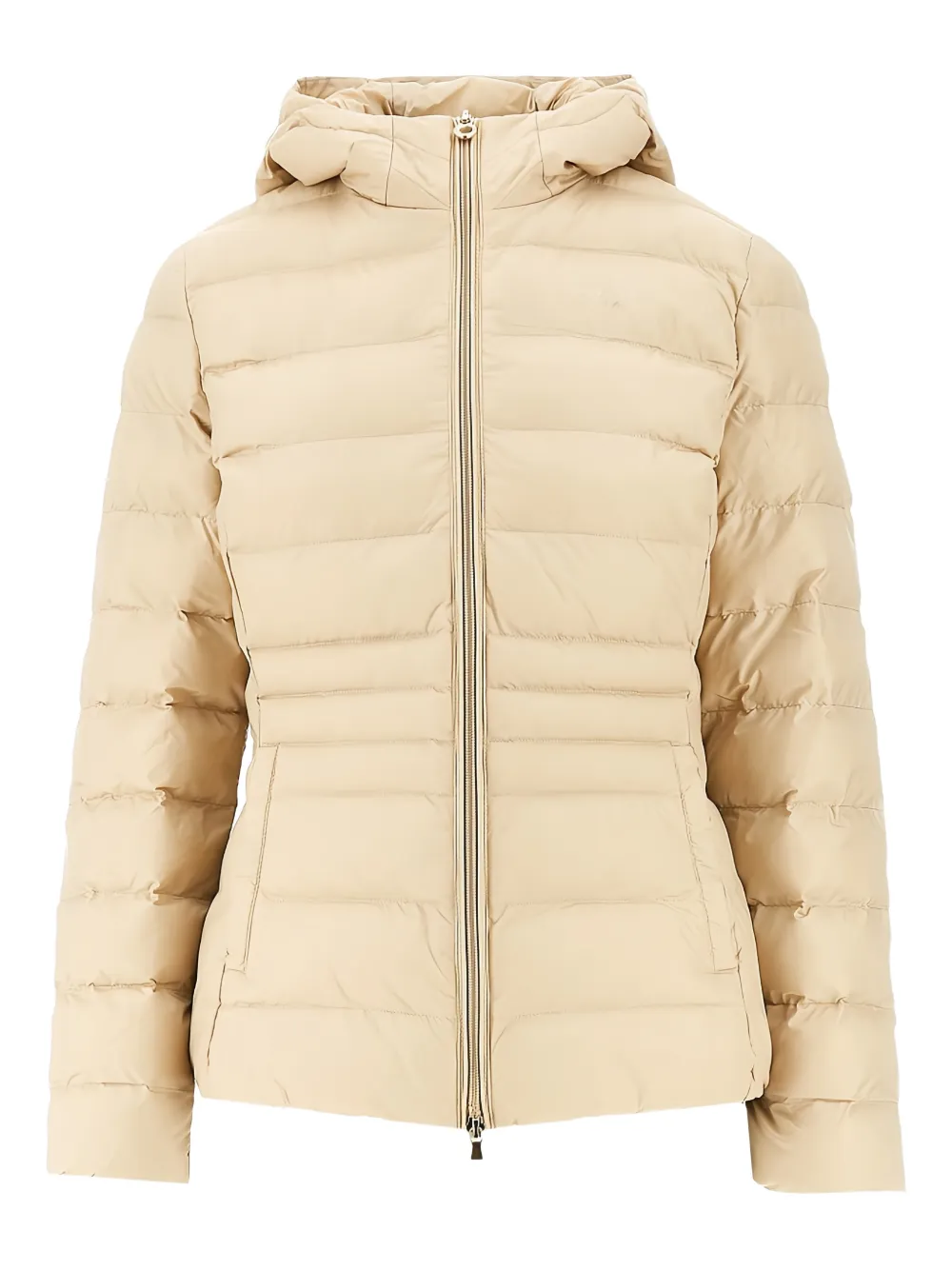 Ea7 Emporio Armani hooded-neck padded jacket - Toni neutri