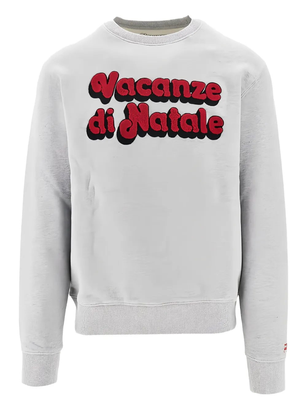 MC2 Saint Barth text-embroidered sweatshirt | gris | Image 1