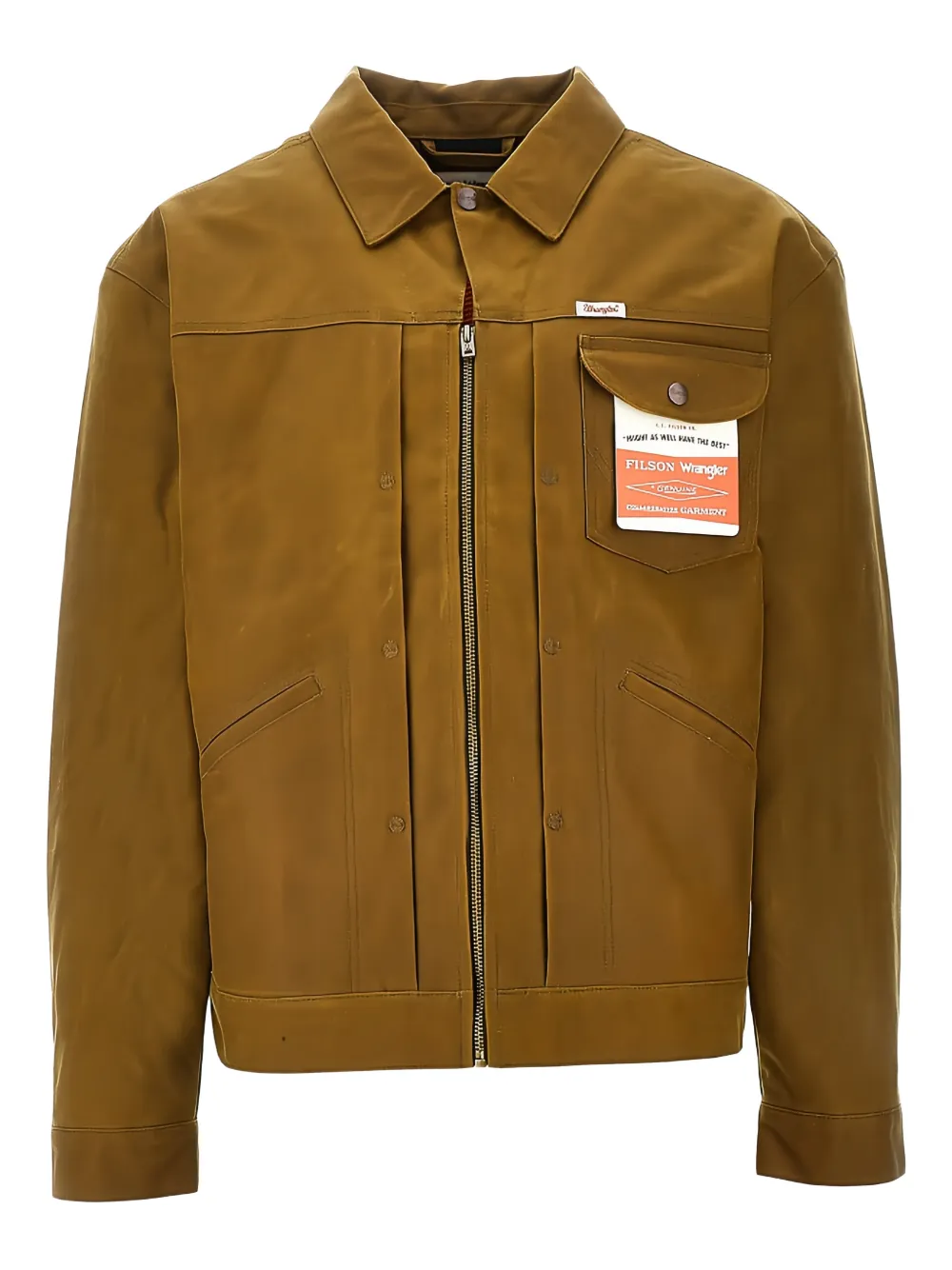 Filson Adventure Suede Jacket In Brown