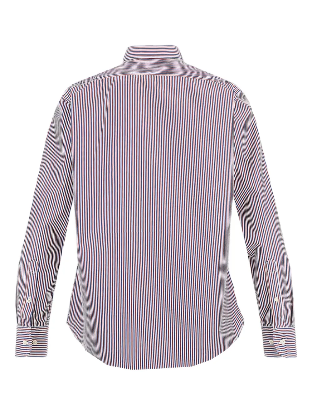 La Martina Rodolfo gestreept overhemd - Wit