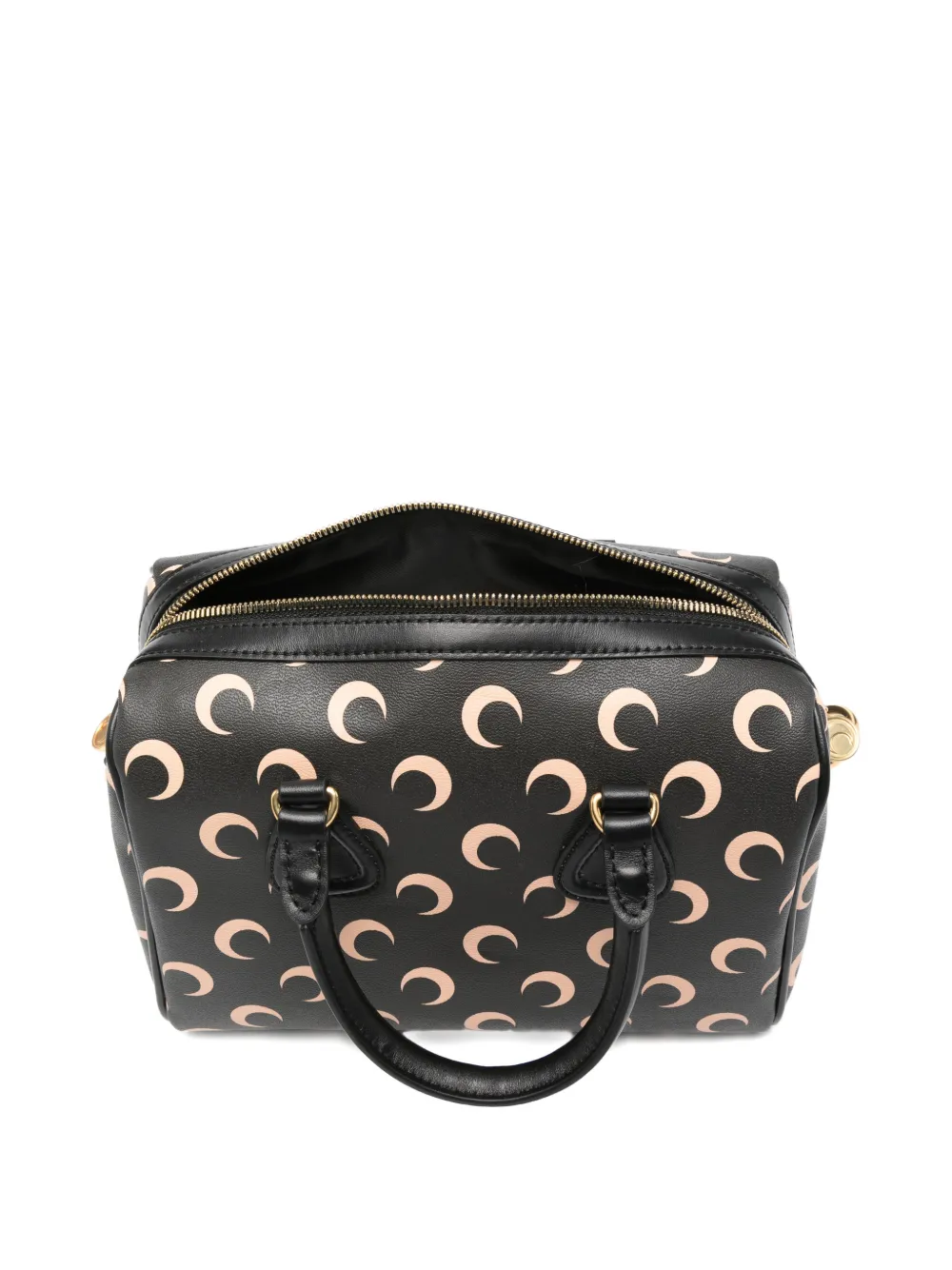 Marine Serre Moon canvas tas Zwart