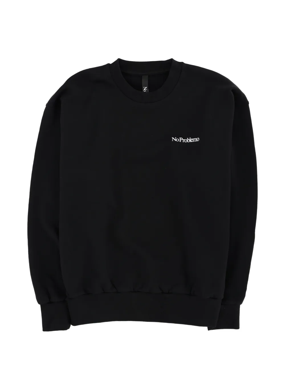 NO PROBLEMO logo-detail sweatshirt - Schwarz