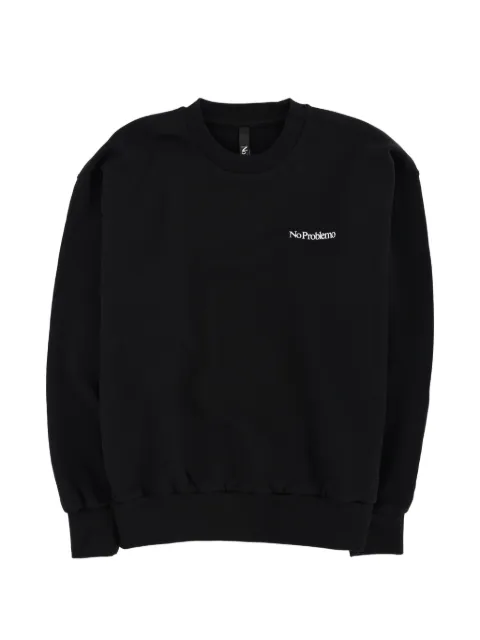 NO PROBLEMO logo-detail sweatshirt