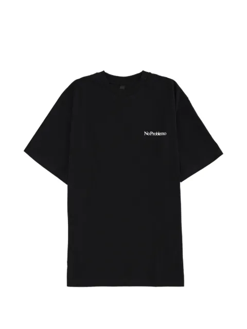 NO PROBLEMO logo-print T-shirt