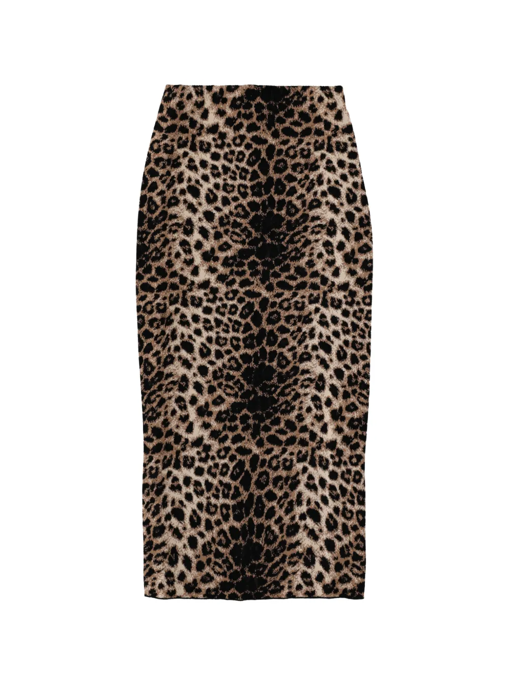 Circus Hotel animal-print skirt - Nude