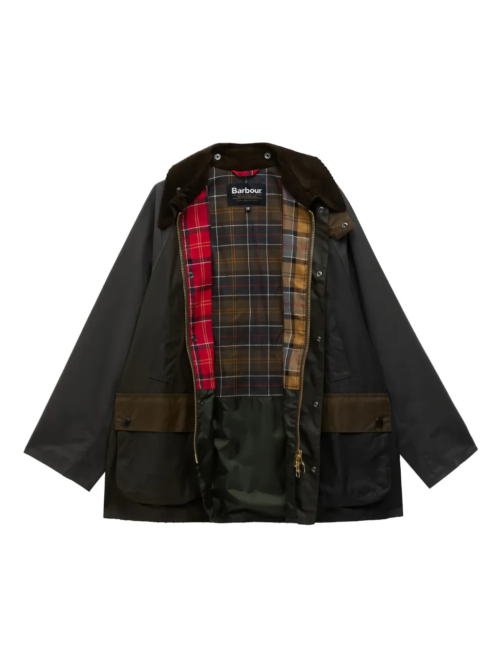 Barbour Bedale corduroy-collar pocket jacket | Bomber Jackets | Image 2