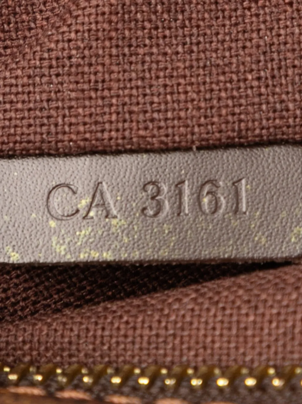 Pre-owned Louis Vuitton 2011 Damier Ebene Brooklyn Mm Crossbody Bag In Brown