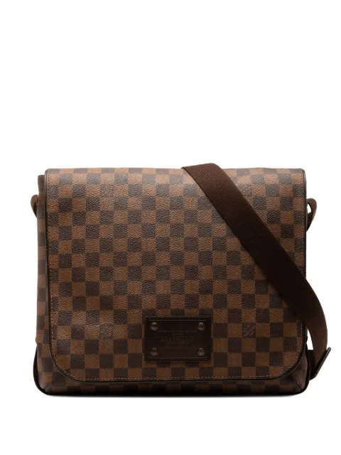 Louis Vuitton Pre-Owned 2011 Damier Ebene Brooklyn MM crossbody bag