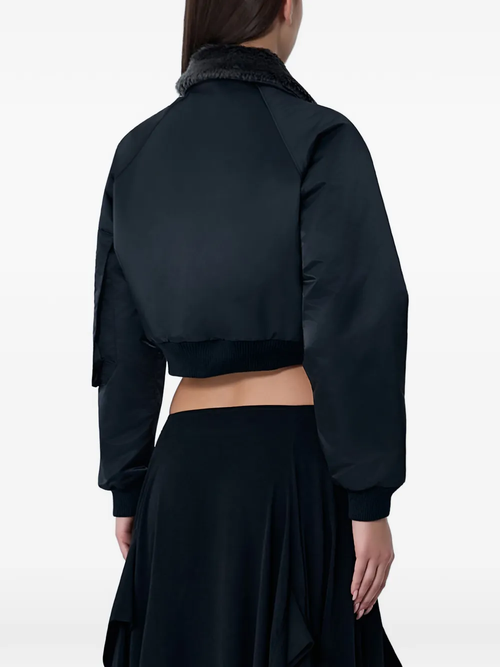  Limi Feu Collar Snap-button Jacket - Black 