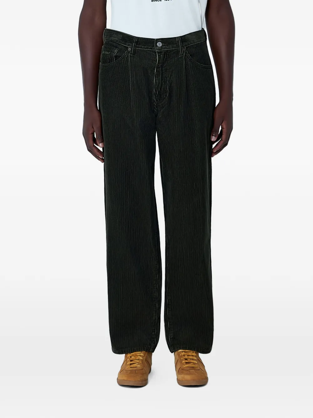 Levi's x Barbour Pantaloni a coste - Blu