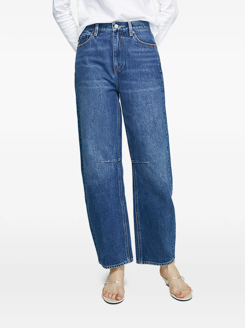 Hey Joanie pleat light jeans - Blauw