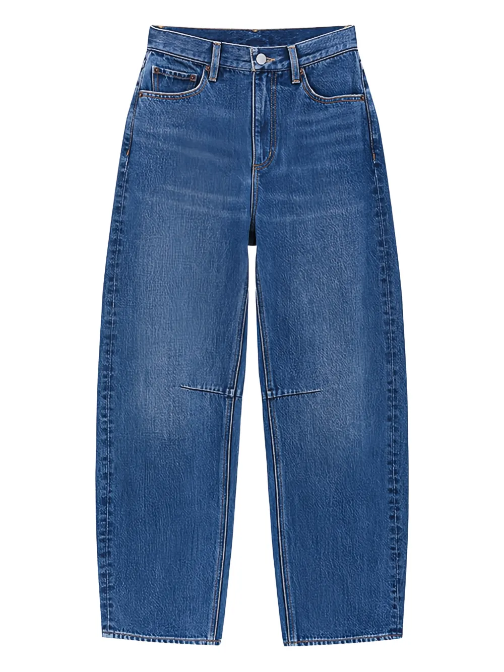 Hey Joanie pleat light jean - Blu