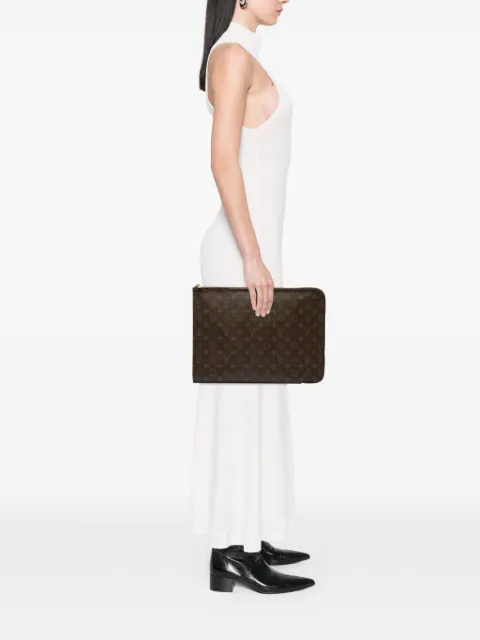 Louis Vuitton Pre-Owned 2001 Monogram Poche Documents Portfolio business bag