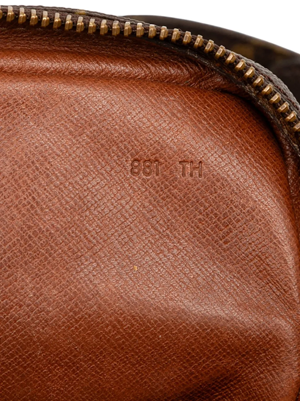 Pre-owned Louis Vuitton 1988 Monogram Mini Amazone Crossbody Bag In Brown