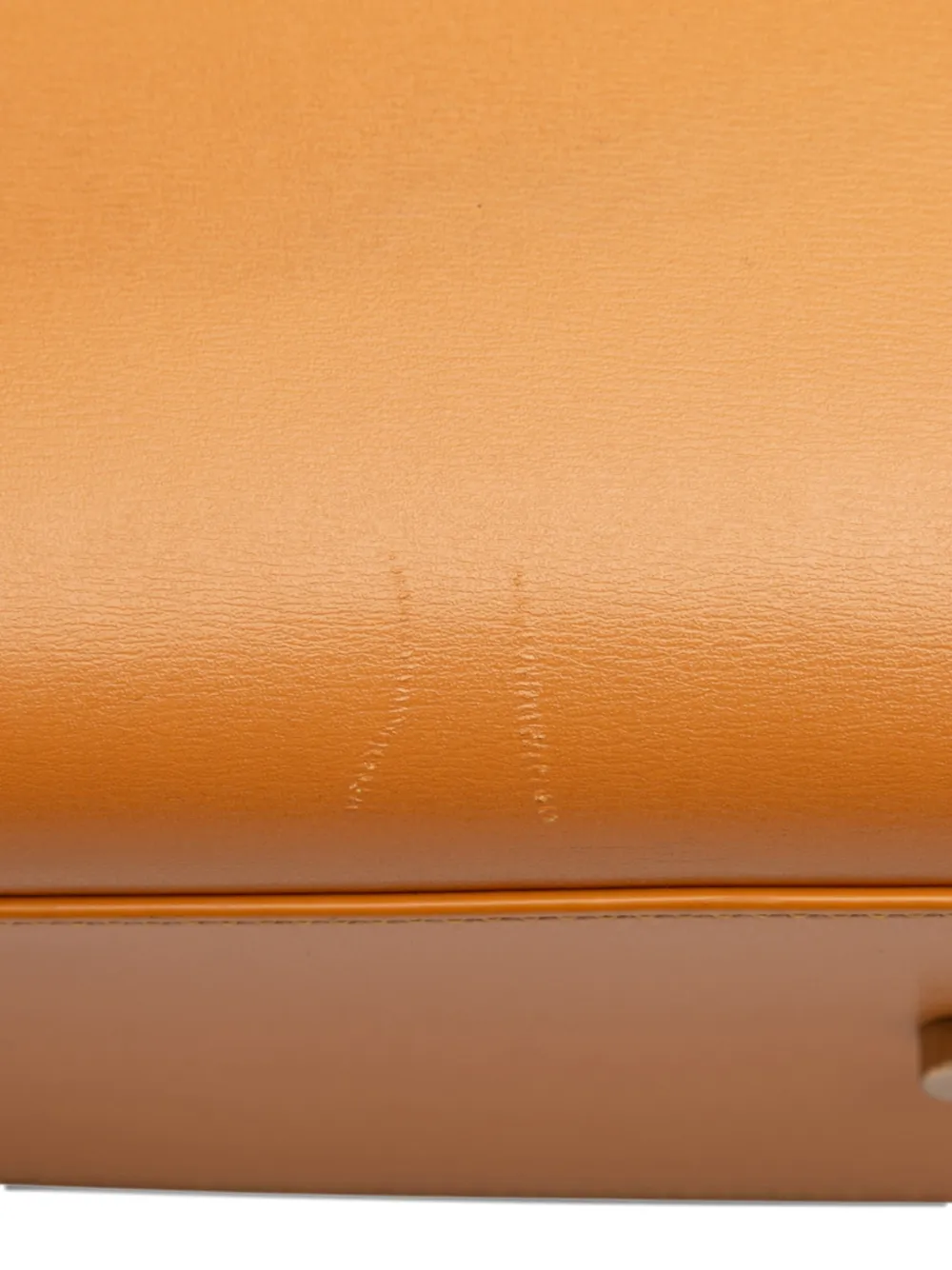 Pre-owned Saint Laurent 2020 Baby Leather Sac De Jour Satchel In Brown