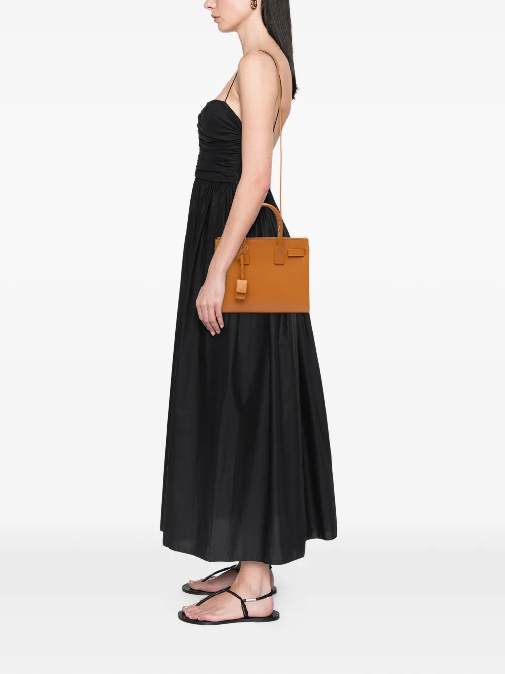 Saint Laurent Pre-Owned 2020 Baby Leather Sac De Jour satchel | Pre-Owned | Image 2